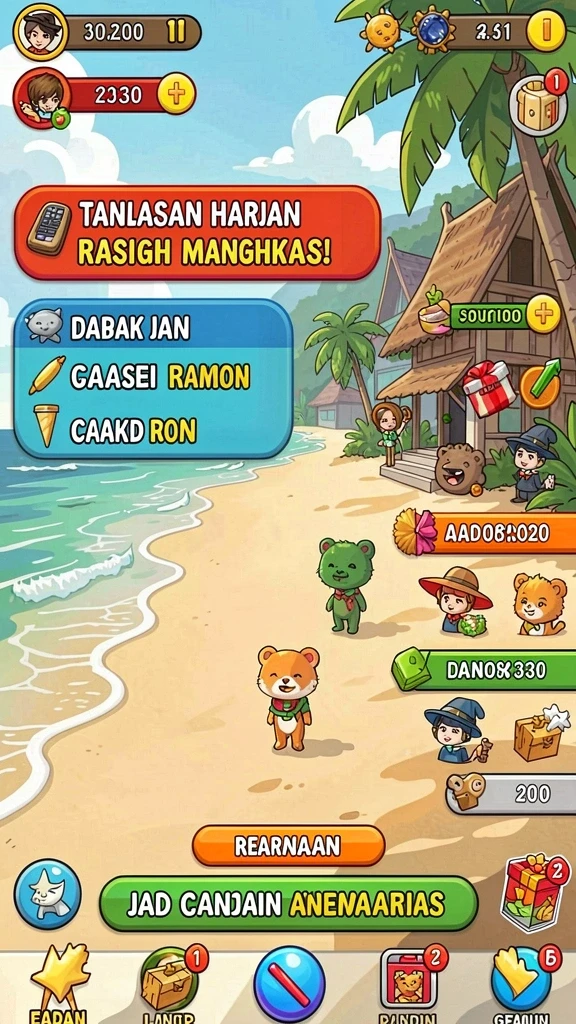 ds99 - Screenshots menampilkan aksi seru dalam permainan.