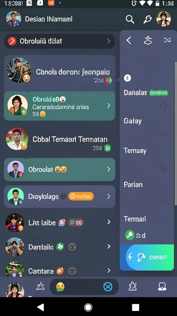 kingslot - Antarmuka ramah pengguna dengan grafik menarik.