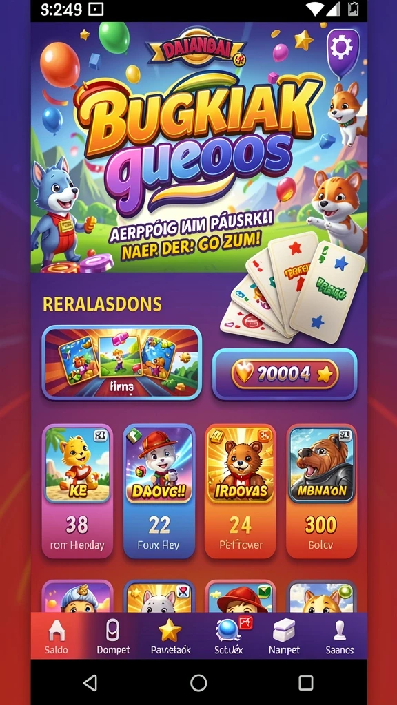 lion4d - Visual yang memukau dengan efek suara yang mendukung.