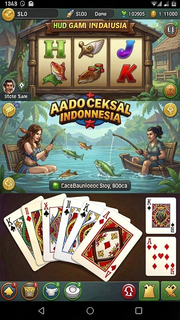 nagitabet - Tampilan antarmuka yang menarik dan user-friendly.