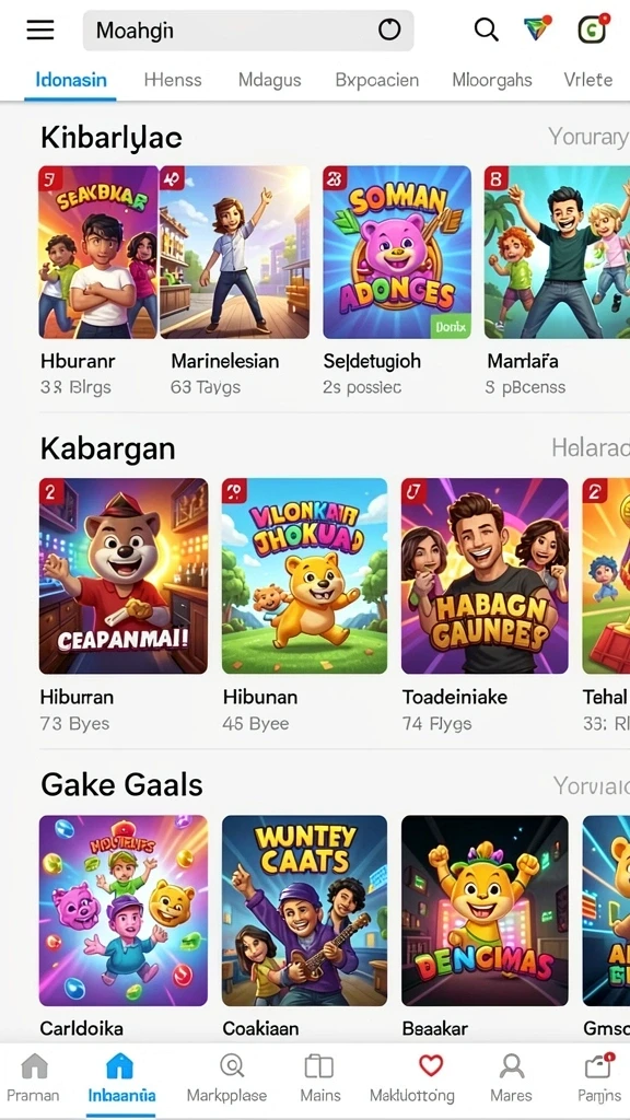 nesiafun - Tampilan antarmuka yang ramah pengguna dan menarik.