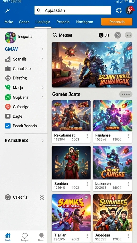 tar555 - Tangkapan layar menampilkan grafis menarik dari game TAR555.