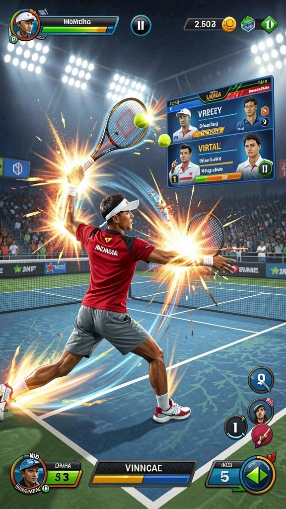 tar555 - Screenshot menunjukkan karakter yang sedang beraksi di level baru.
