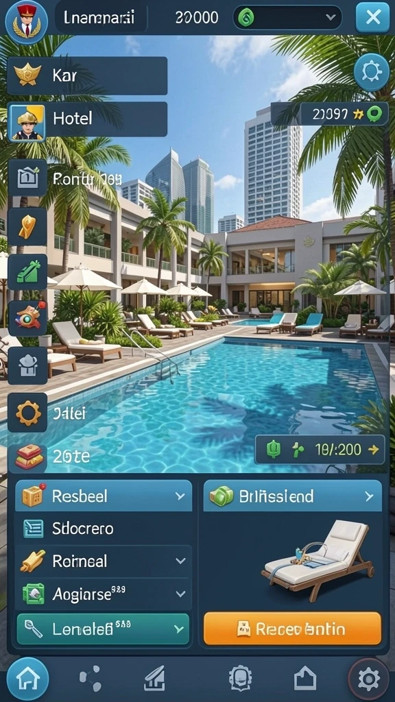 tentoto - Screenshot menunjukkan menu yang mudah dinavigasi untuk pemilihan karakter.